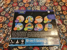 Discovery Kids Lab Experiments Science - 10 In 1 Kit
