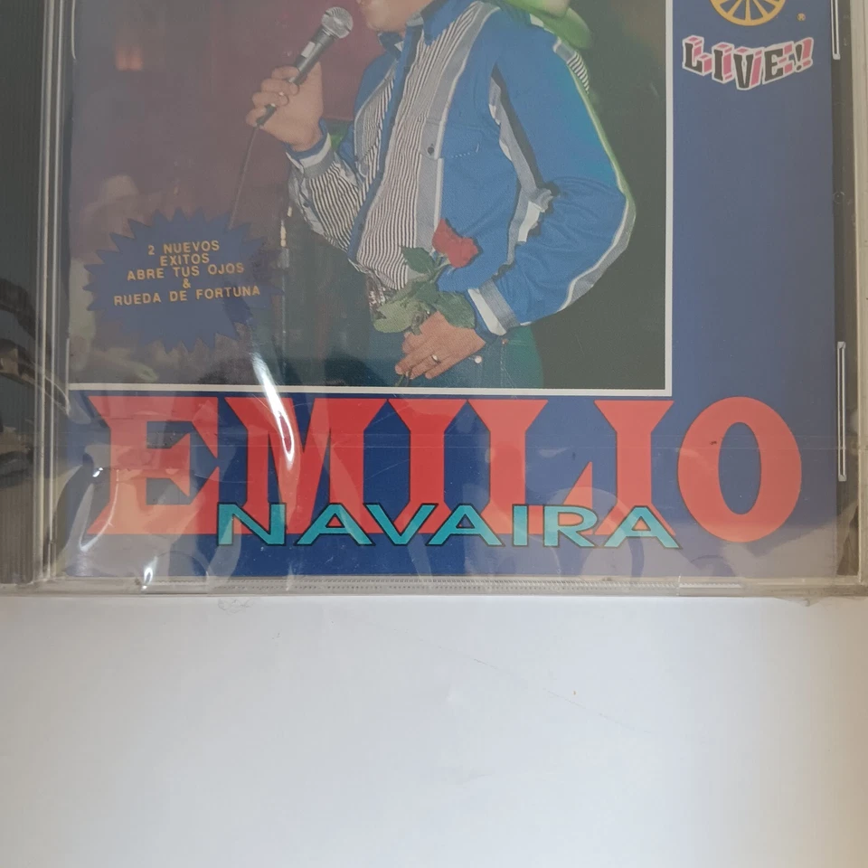 Emilo Navaira Emilio Live! 1992 Capitol Records/EMI CD Rare New  - Image 4 of 4