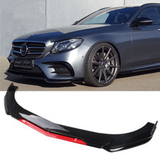DE Frontspoiler Frontlippe Spoilerschwert f&uuml;r Mercedes E43 AMG / AMG-Line W213