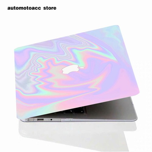 Cool Illusion Rainbow Hard Case For Macbook M3 M4 Air 13 15 Pro 14 16 11 12 inch - Picture 5 of 7