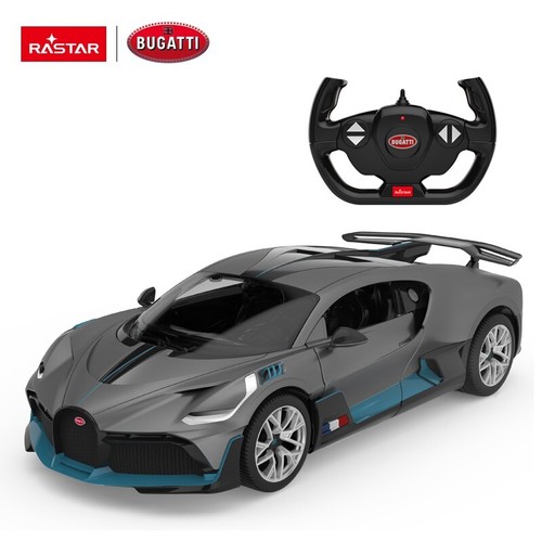 1:14 RC Bugatti Divo Grey by RASTAR - Picture 4 of 9