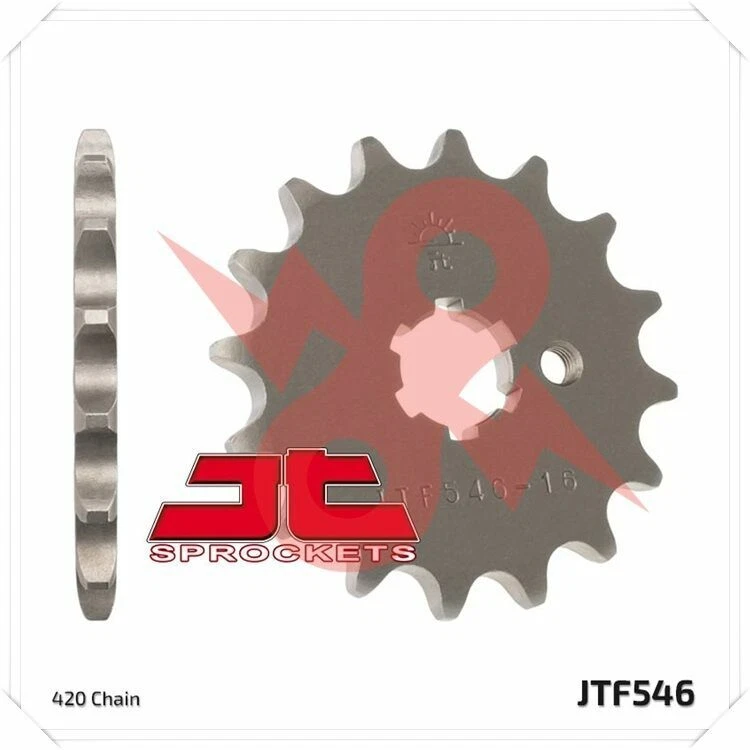 Kit de cadena y piñón Kawasaki KX60 83-03 JT y DID 420 13/44 Foto 3 de 4