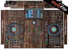 Denon Prime 4 Skin  Wood 3  Protective Decal  StyleFlip Skins