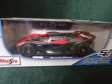 Maisto Bugatti Bolide - 1:18 Scale Special Edition Diecast Model - RED/BLACK