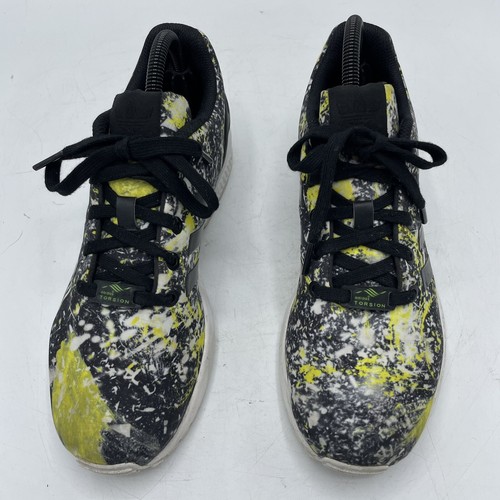 Scarpe da corsa Adidas ZX Flux Torsion S77909 nere taglia 6,5 ottime condizioni - Foto 6 di 11