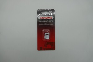 Janome Genuine Sewing Machine Gathering Foot Top Loading Cat B C 200315007