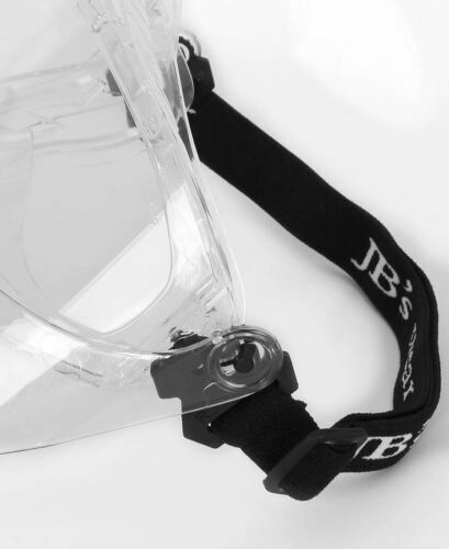 JB'S WEAR GOGGLE AND MASK COMBINATION PPE Clear Medium Impact 8F015 - Picture 2 of 3