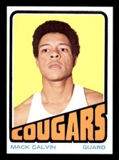 1972 Topps Basketball #179 Mack Calvin NM *e1