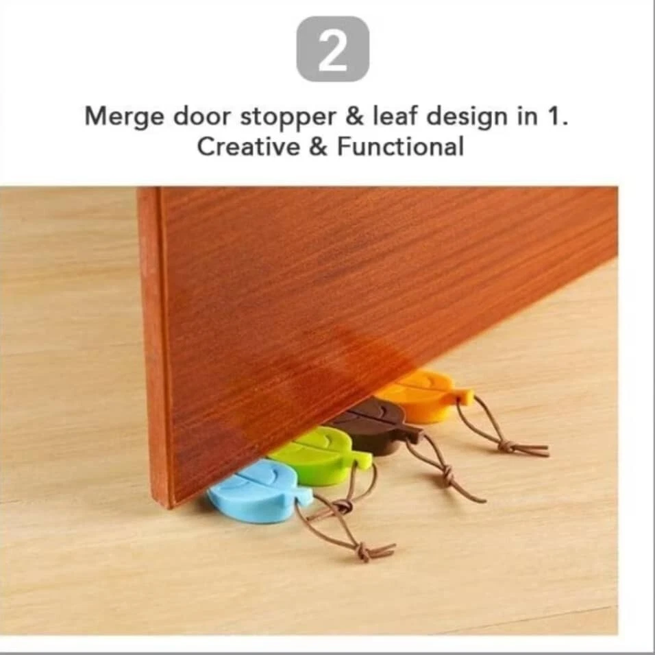 ¡¡¡Nuevo!!! Hoja de tapón de cuña de goma de silicona para puerta (4 piezas solo $20,00) Foto 3 de 4
