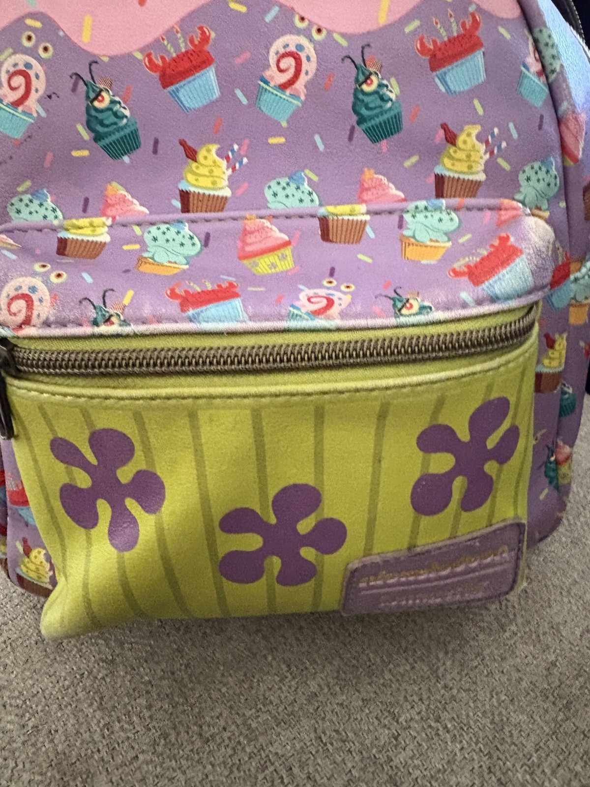 Loungefly SpongeBob SquarePants Mini Backpack Cup… - image 3