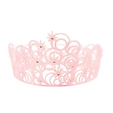 Wicked Glinda Tiara Costume Accessory, Official Wicked Headpiec Apparel