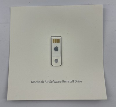 Apple MacBook Air Software Reinstall Drive Max OS X v 10.6 iLife 11 Model A1384