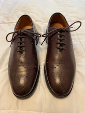 Allen Edmonds Fairfax Dress Shoes Burgundy 6.5 E - EUC
