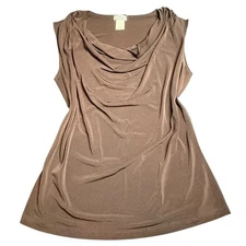 Creative Design Works Vintage Cowl Neck Top size medium