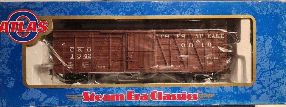 Atlas O Scale USRA Single Sheathed Box Car Chesapeake And Ohio #1342 - Image 2 of 4