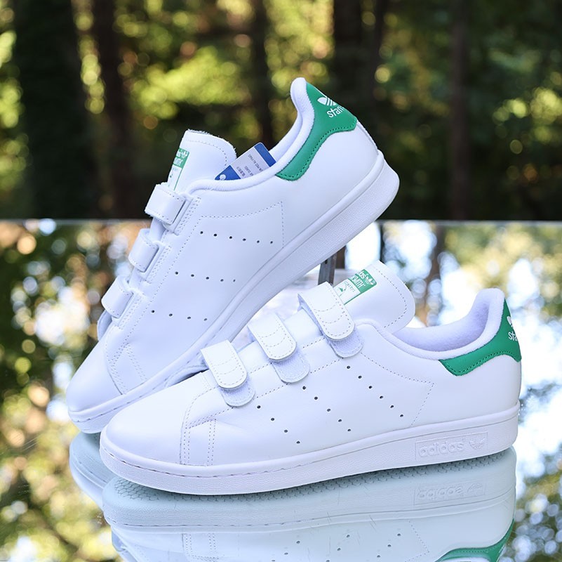 Adidas Stan Smith CF White Green 2016 Men's Size 8.5 Custom S75187