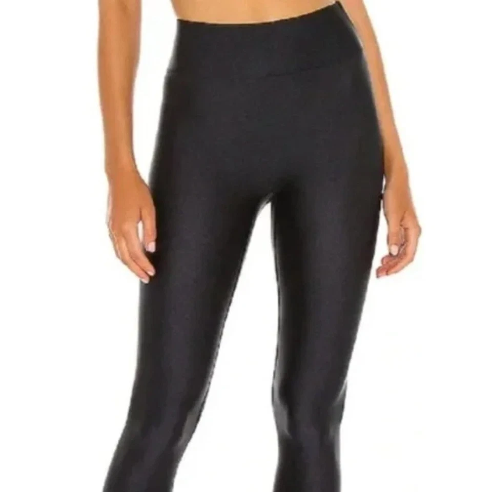 AllAccess Bandier Leggings Womens Small Black Shine Style BR327610 - Image 4 of 4