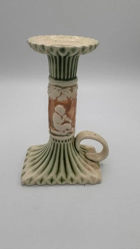 Roseville Donatello Chamberstick Candle Holder