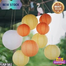 30cm White Paper Lampshade Ceiling Light Pendant Lamp Shade Ball Lantern Decor