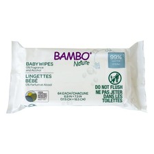 Bambo Nature USDA Biobased Wipes 64 Count