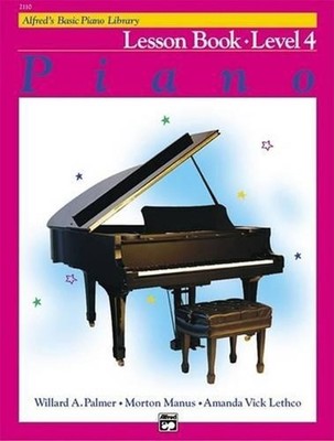 Alfred's Basic Piano Library Lesson 4 by Morton Manus (English) Paperback Book
