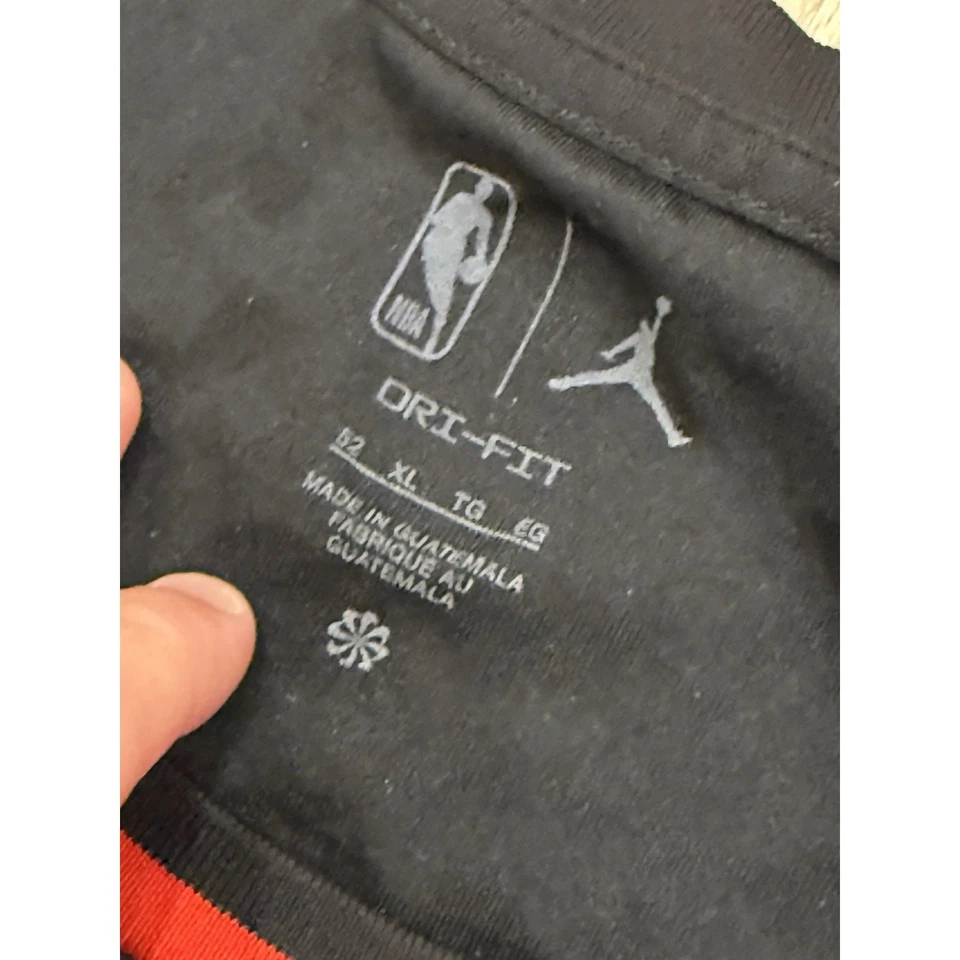 Camiseta deportiva Nike Dejounte Murray NBA Atlanta Hawks negra Swingman - talla 52 XL para hombre Foto 3 de 4