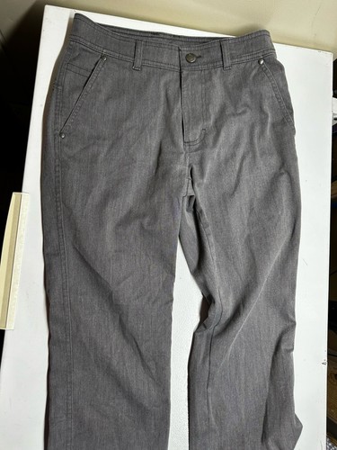 Columbia Mens Regular Fit 30 x 32 Gray Cotton Blend Pants 5-Pocket Jean Style