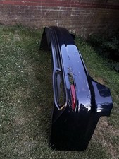 Audi A6 C8 2019. Original rear bumper. Small damage  on the right-hand side.