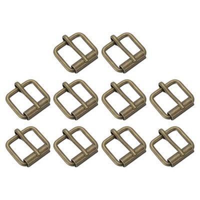 Roller buckles, 10pcs 15x12.5mm, 2.5mm thickness adjustable belt pin buckle