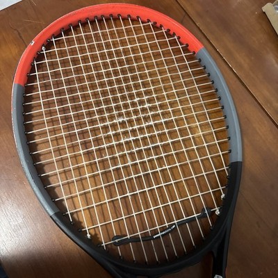 Wilson Clash 100 V1 Tennis Racquet 4 3/8 Grip 3 Black Red 