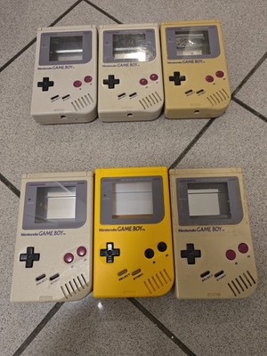 6 Nintendo Gameboy Classic Gehäuse Konsole Game Boy Handheld DMG01 Shell Ersatz