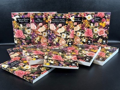 Teleflora Floral Design Instructional Book Set Basic Advanced Holidays Weddings