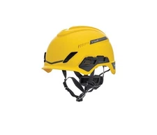 MSA 10194787, V-Gard H1 Helmet, Trivent, Yellow, Fast-Trac III Pivot, FREE SHIP