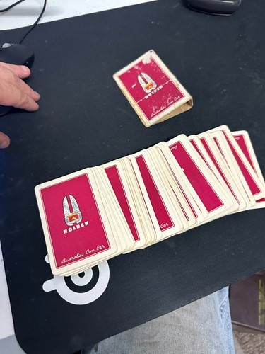 Vintage Pack of 52 Playing Cards with Holden FX Grill Badge Australia's Own Car - Picture 3 of 4
