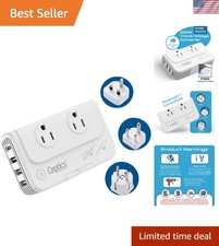 South Africa Voltage Converter - 200W with 18W USB Fast Charging Capability