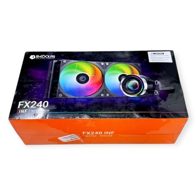 New Sealed ID-COOLING FX240 INF CPU Water Cooler AMD AND INTEL