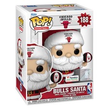 Chicago Bulls Santa Funko Pop! 2024 Fanatics Exclusive Vinyl Figure