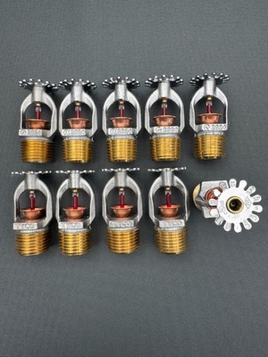 TYCO Sprinkler ,Sprinklerkopf rot  1/2'' Sprinkleralarm 10 stück