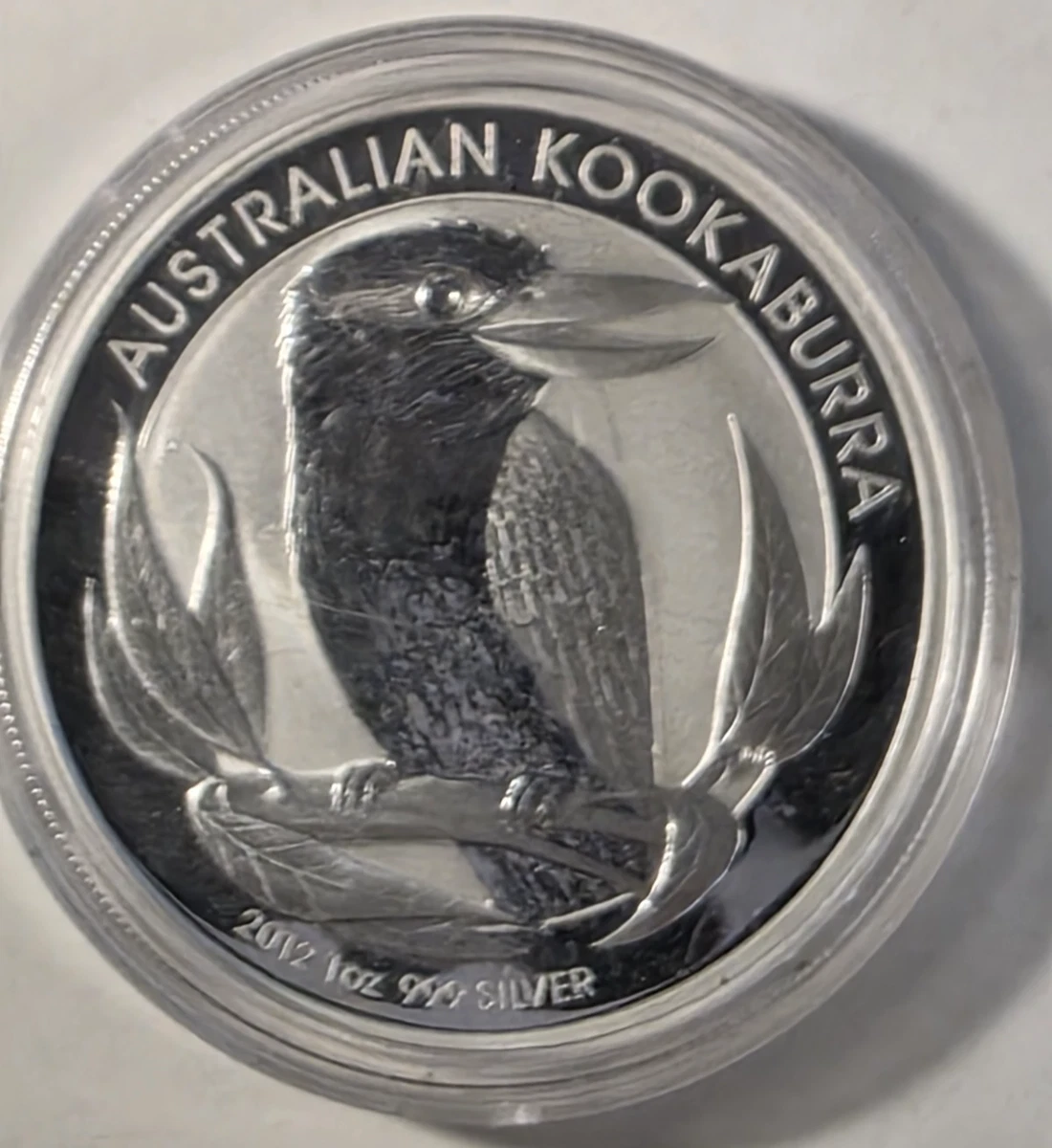 Australian Kookaburra 1 oz Precious Metal Content per Unit 2012