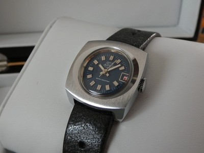Oris Junior Handaufzug - Vintage Uhr - NOS / New old Stock - mit Tropic Band -