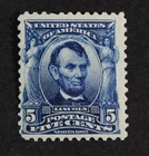 CKStamps: US Stamps Collection Scott#304 5c Lincoln Mint LH OG