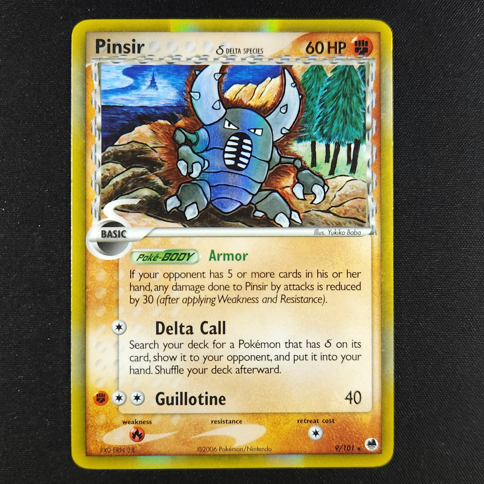Pinsir 9/101 - Dragon Frontiers - Pokemon Card