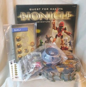 Lego BIONICLE: Quest for Makuta Adventure Board Game (31390) Used/Complete