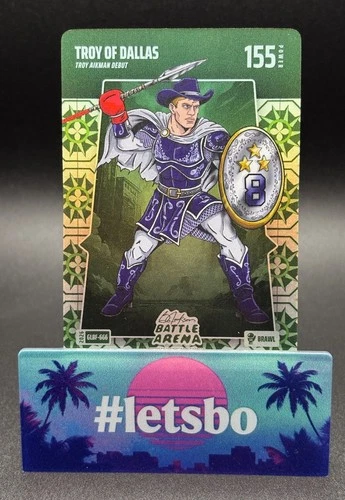 Bo Jackson Battle Arena TROY OF DALLAS `Troy Aikman` GMA's Linoleum Brawl SP