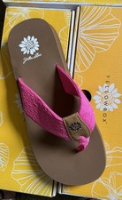Yellow Box Pink Wharton Flip Flop Sandals 8.5 New In Box Women s