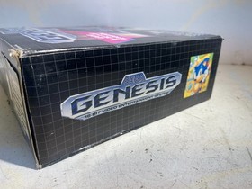 Vintage New SEGA Genesis Model 1 Video Game Console System Open Box Sonic 