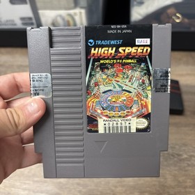 Alta Velocidad (Nintendo NES, 1992) Caja y Cartrito Solo Probado Caja Limpia