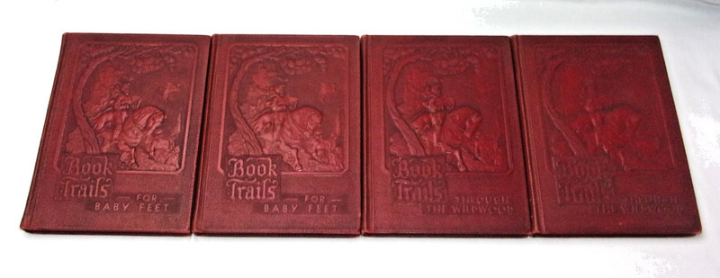 Book Trails for Baby Feet Vol. 1 & 2 + Through the Wildwood Vol. 3 & 4 Children