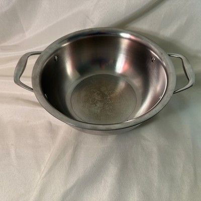 Tramontina 4 Qt Stainless Casserole Pan No Lid 10.5  Brazil