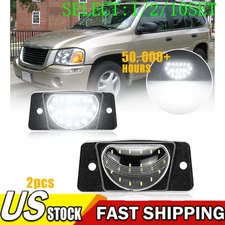 LED License Plate Lights Tag Lamp Assembly For Chevy Trailblazer 2002-09 1~10X
